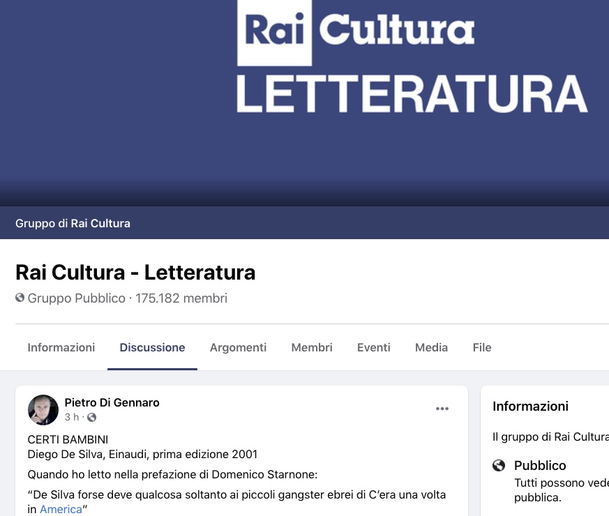 sito RAI cultura