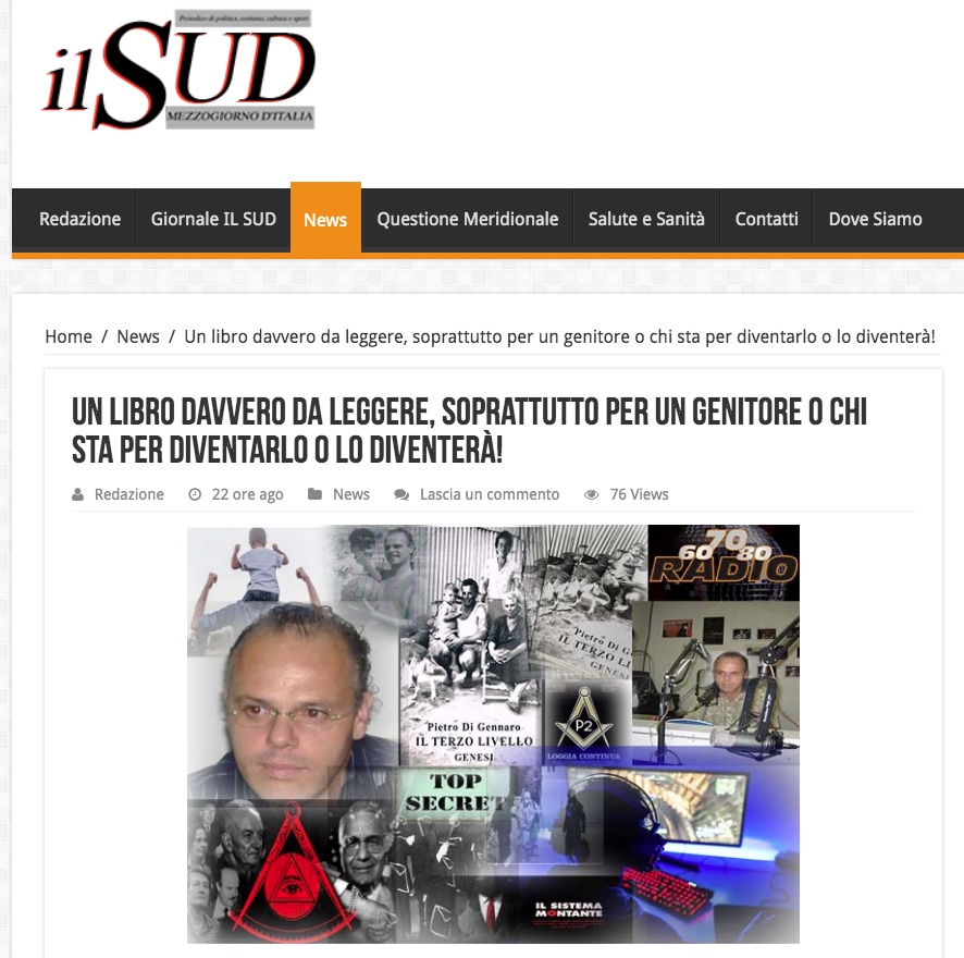 Articolo il SUD di Nicola Nigro