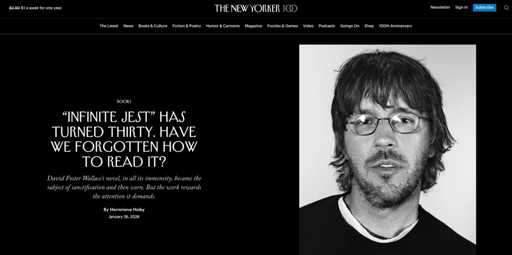 "Infinite Jest" ha compiuto trent'anni. Abbiamo dimenticato come leggerlo?